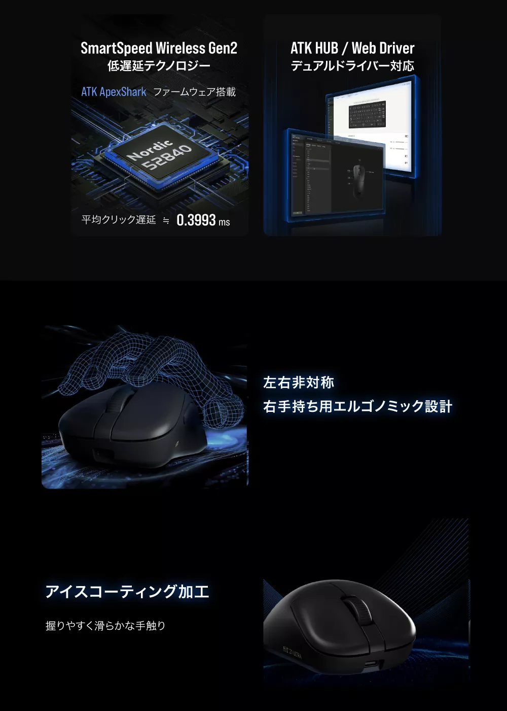 ATK VXE U2 ULTRA 白 ATK U2 Ultra / U2 Pro / U2 Pro Max NeaLink Wireless Gaming