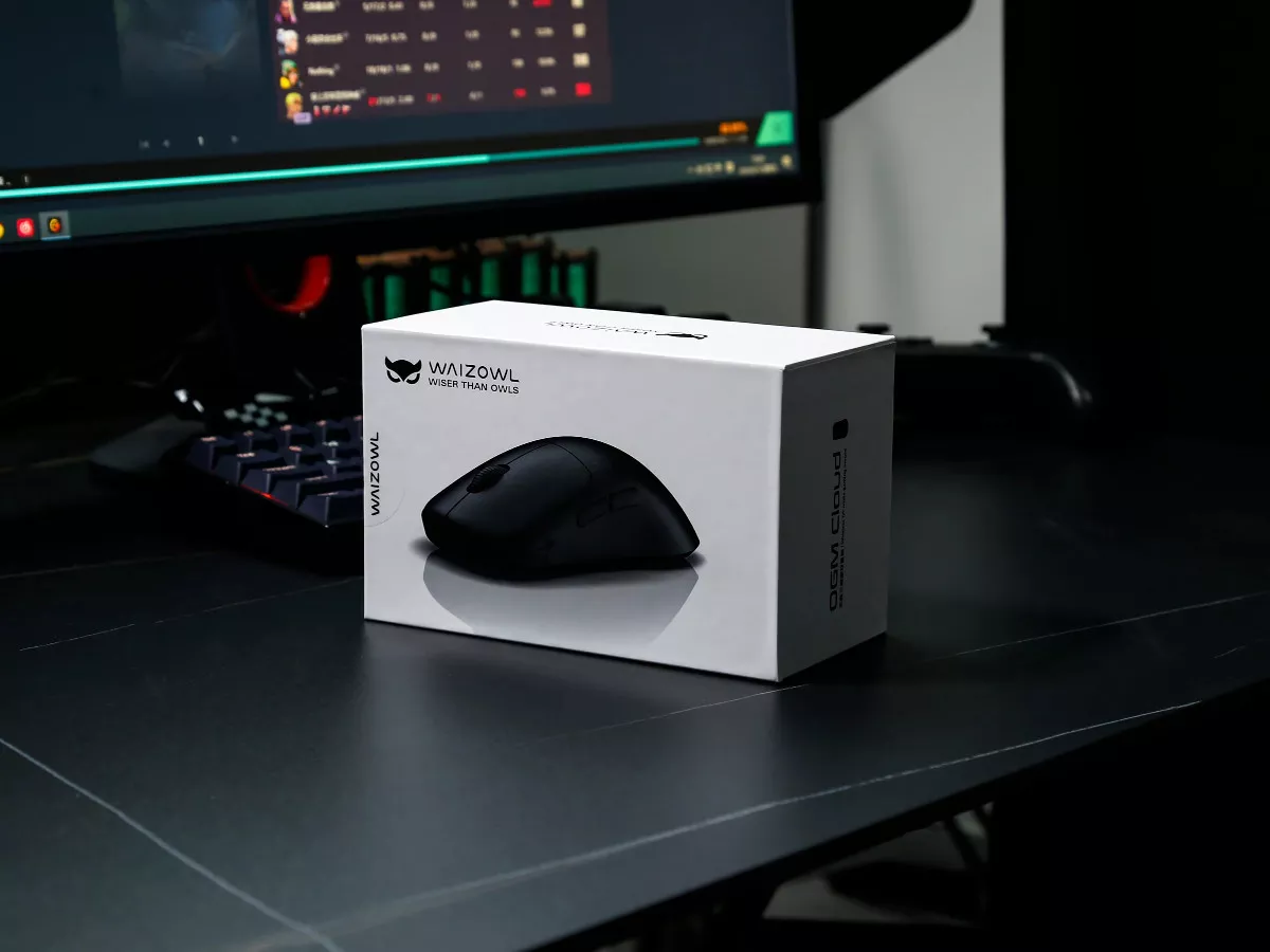 WAIZOWL Waizowl OGM CLOUD 3950 ワイヤレスマウス - Black OGM