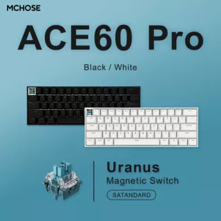 MCHOSE ACE60 Pro Uranus Magnetic Switch Standrad Blackのサムネイル(1)