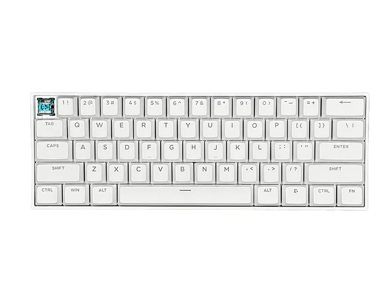 MCHOSE ACE60 Pro Uranus Magnetic Switch Standrad Whiteの商品メイン画像