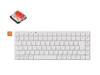 Keychron K3 Max US配列 赤軸 ホットスワップ対応RGB 技適 Keychron K3 Max QMK/VIA ワイヤレス カスタム メカニカル