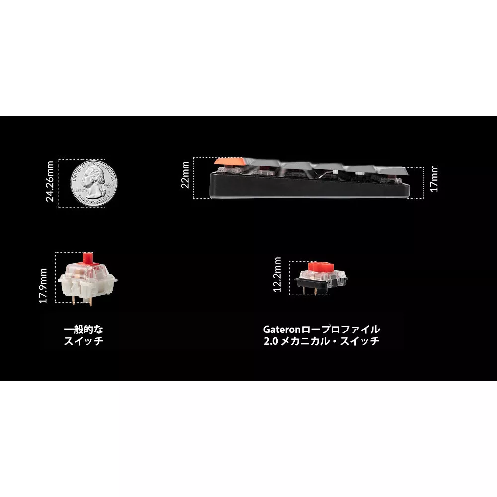 Keychron K3 Max QMK/VIA ワイヤレス カスタム・メカニカルキーボード