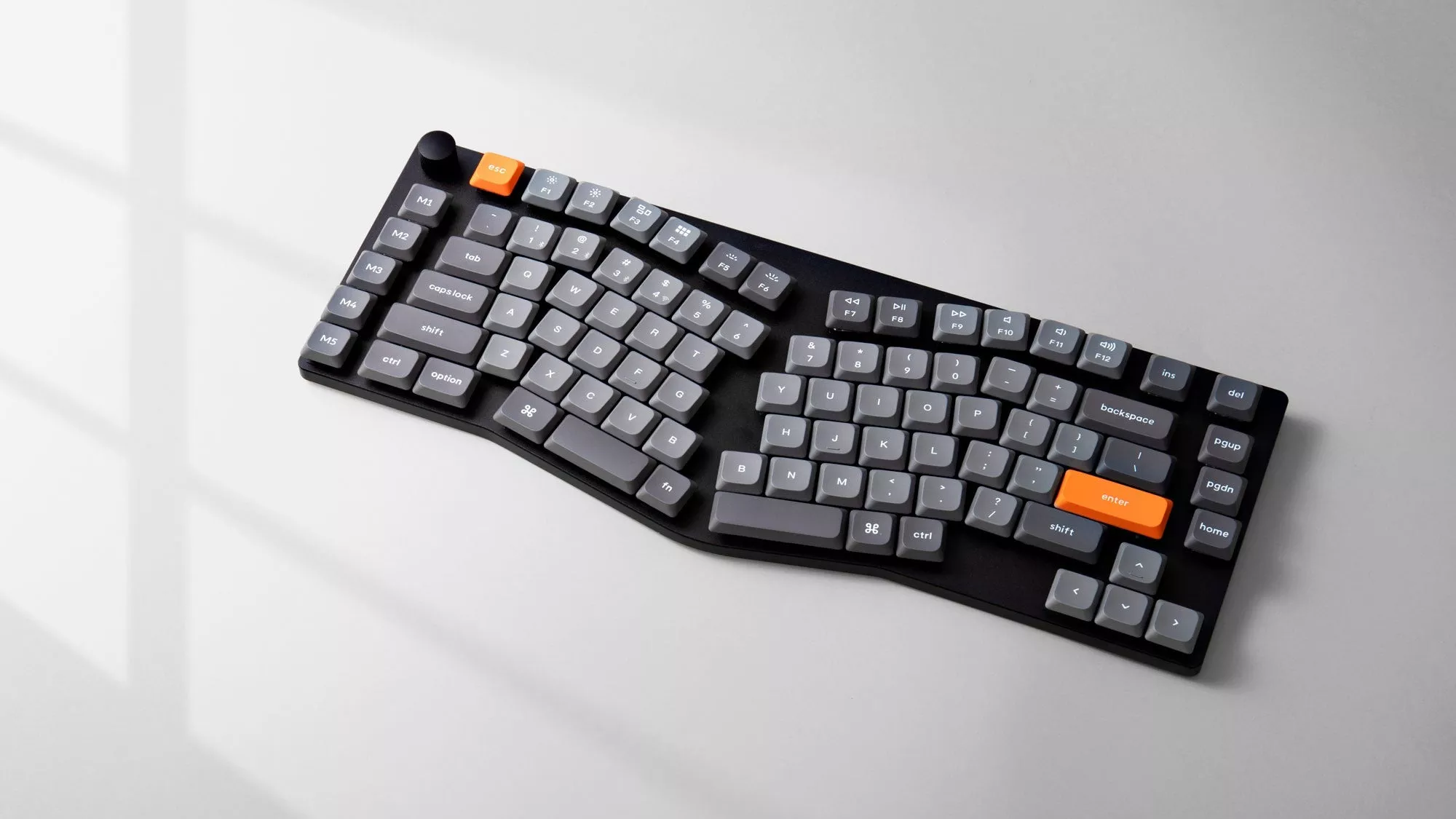 Keychron K15 Max(Aliceレイアウト) QMK ワイヤレス カスタム 