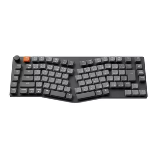 K15 Max(Aliceレイアウト) QMK ワイヤレス カスタム・メカニカルキーボード - WHITE LED - JIS配列  / ロープロファイルGateronメカニカルスイッチ赤軸のサムネイル(1)