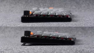 K15 Max(Aliceレイアウト) QMK ワイヤレス カスタム・メカニカルキーボード - WHITE LED - JIS配列  / ロープロファイルGateronメカニカルスイッチ赤軸のサムネイル(3)