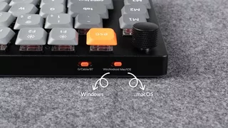 K15 Max(Aliceレイアウト) QMK ワイヤレス カスタム・メカニカルキーボード - WHITE LED - JIS配列  / ロープロファイルGateronメカニカルスイッチ赤軸のサムネイル(4)