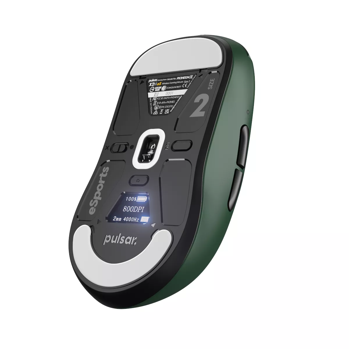 Pulsar X2H eS Gaming Mouse [Founder's Edition Green] X2 H - 製品