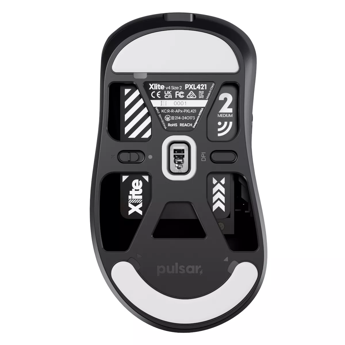 Pulsar Xlite V4 Wireless Gaming Mouse Black Xlite V4 - 製品