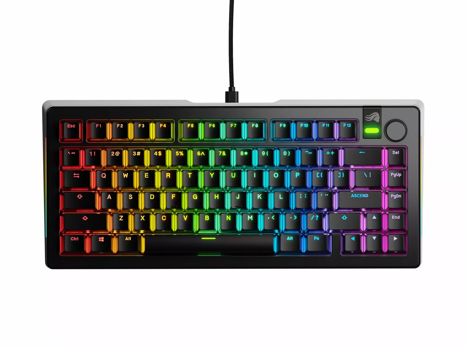 GMMK PRO 英語配列 キーボード GMMK 3 Prebuilt Mechanical Keyboard HE Wired/Wireless 8,000 Hz