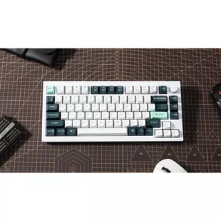 Q1 HE マグネットスイッチ搭載 QMKワイヤレス・カスタムメカニカルキーボード - RGB - US配列(テンキーレス)- シェルホワイト / Gateron Nebula(ホットスワップ)のサムネイル(1)