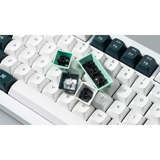 Q1 HE マグネットスイッチ搭載 QMKワイヤレス・カスタムメカニカルキーボード - RGB - US配列(テンキーレス)- シェルホワイト / Gateron Nebula(ホットスワップ)のサムネイル(3)
