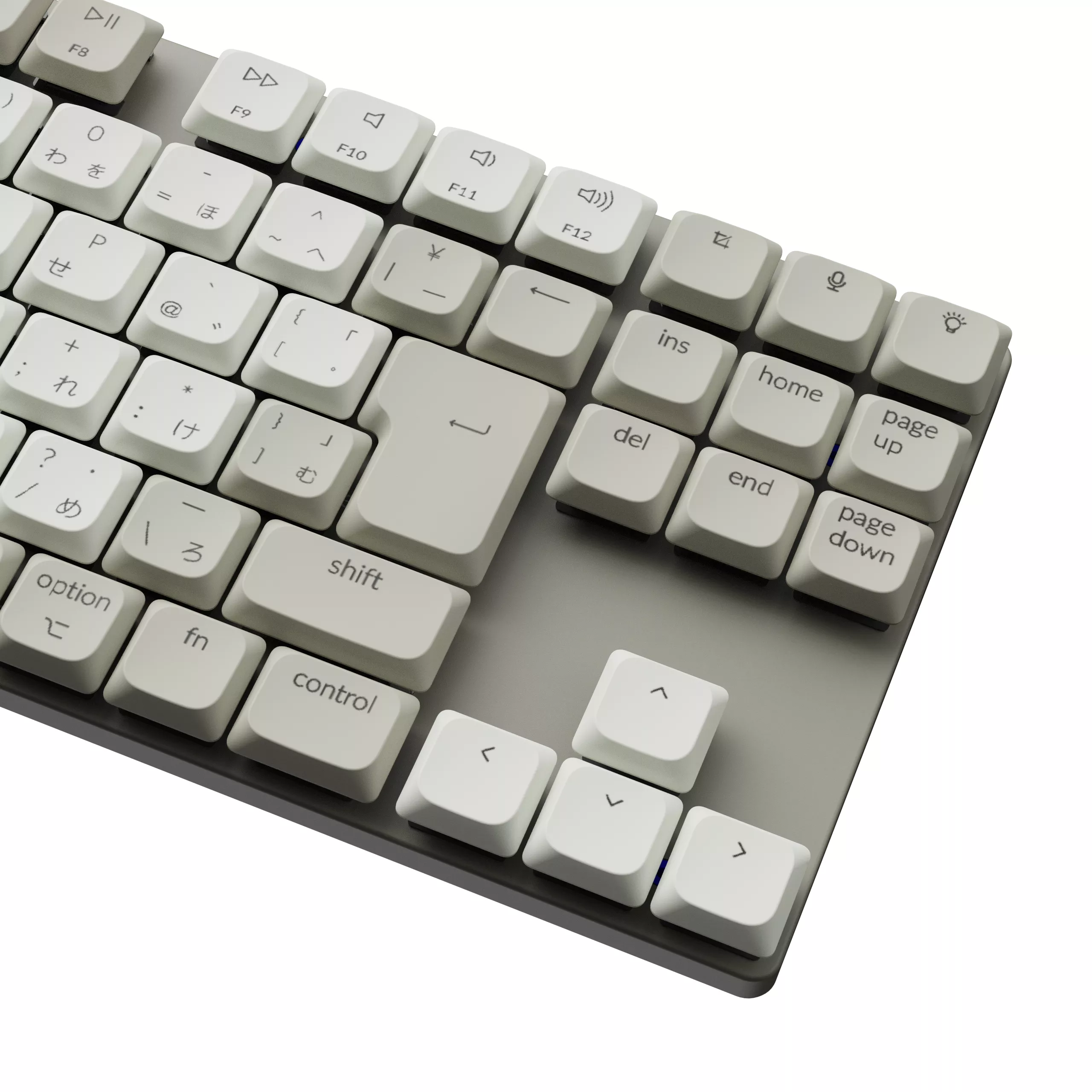 Keychron Q1 MAX 日本語配列 バナナ軸 メカニカル ホワイト Keychron Q1 Max QMK/VIA ワイヤレス カスタム・メカニカル