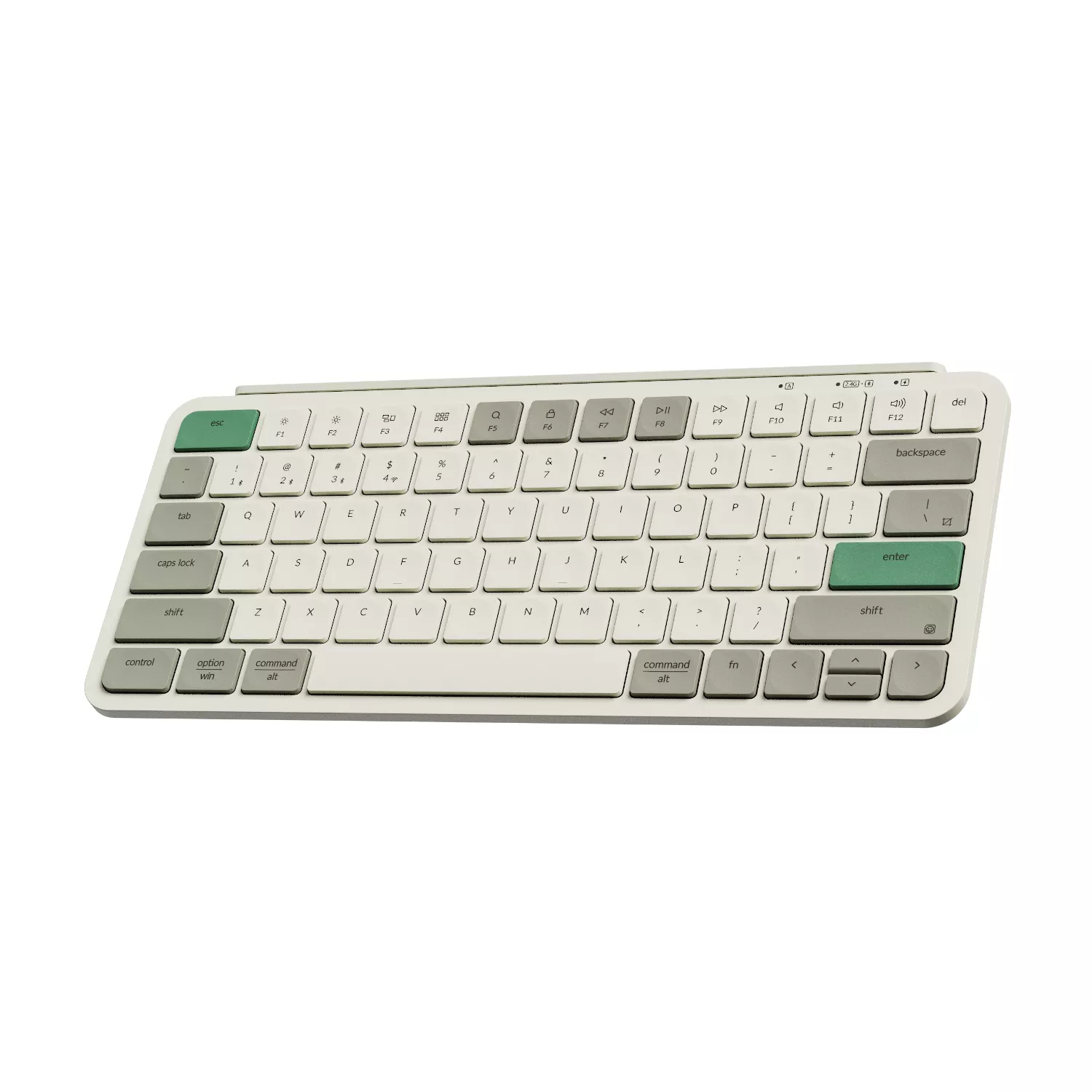 Keychron Keychron B1 Pro ウルトラスリム ワイヤレスキーボード - US配列(テンキーレス) /  シザースイッチ(本体カラー:レトログリーン) B1 Pro - 製品詳細 | パソコンSHOPアーク（ark）