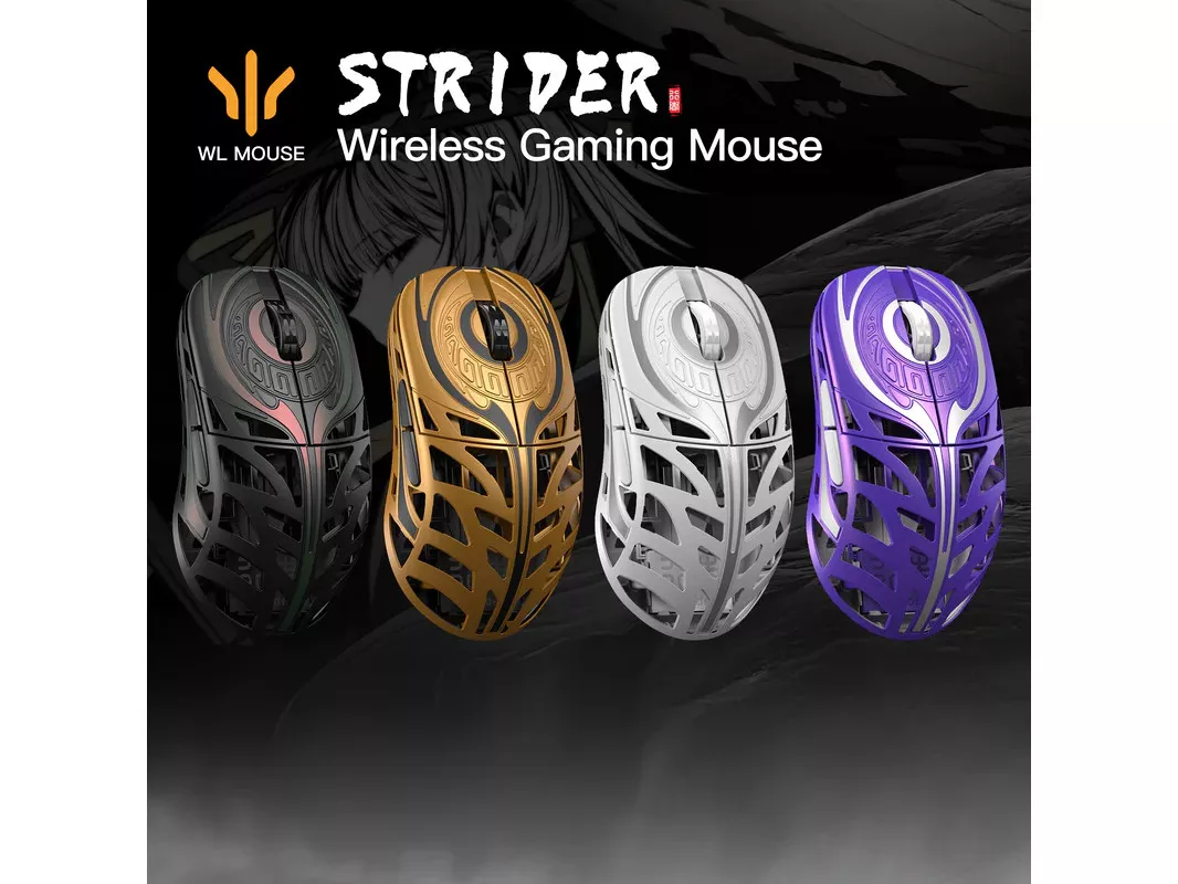好きに WLMOUSE WLMOUSE Strider Nihil /TTC /White ゲーミングマウス マウス・トラックボール