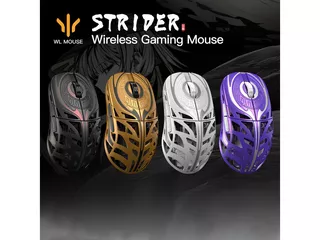 WLMOUSE Strider ゲーミングマウス /Gold /TTC Nihil Transparent Black Dotのサムネイル(2)