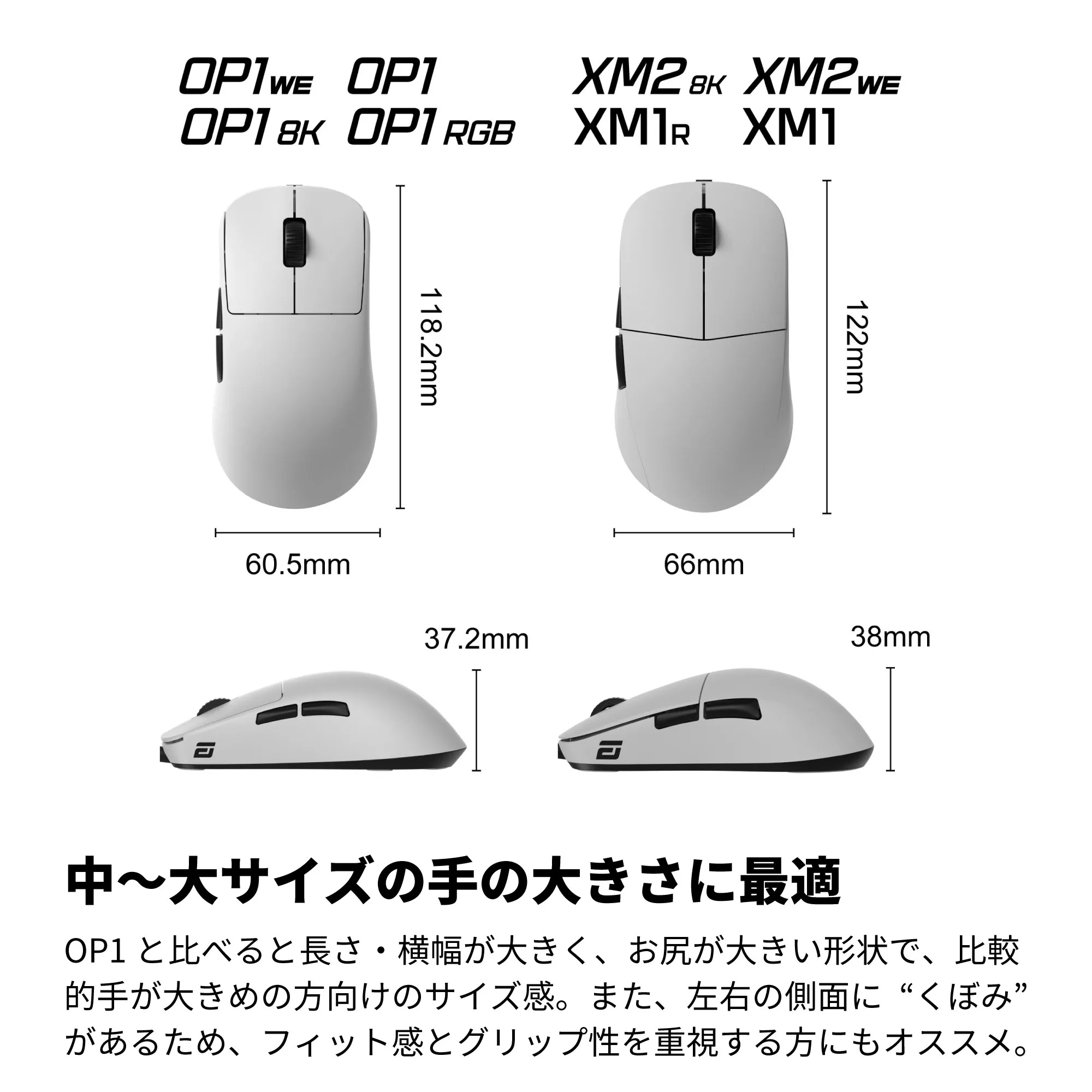 Vaxee Oryza Endgamegear OP1 8k XM2 8Kセット XM2 8K - Endgame Gear - ゲーミングマウス - 株式会社アーキサイト