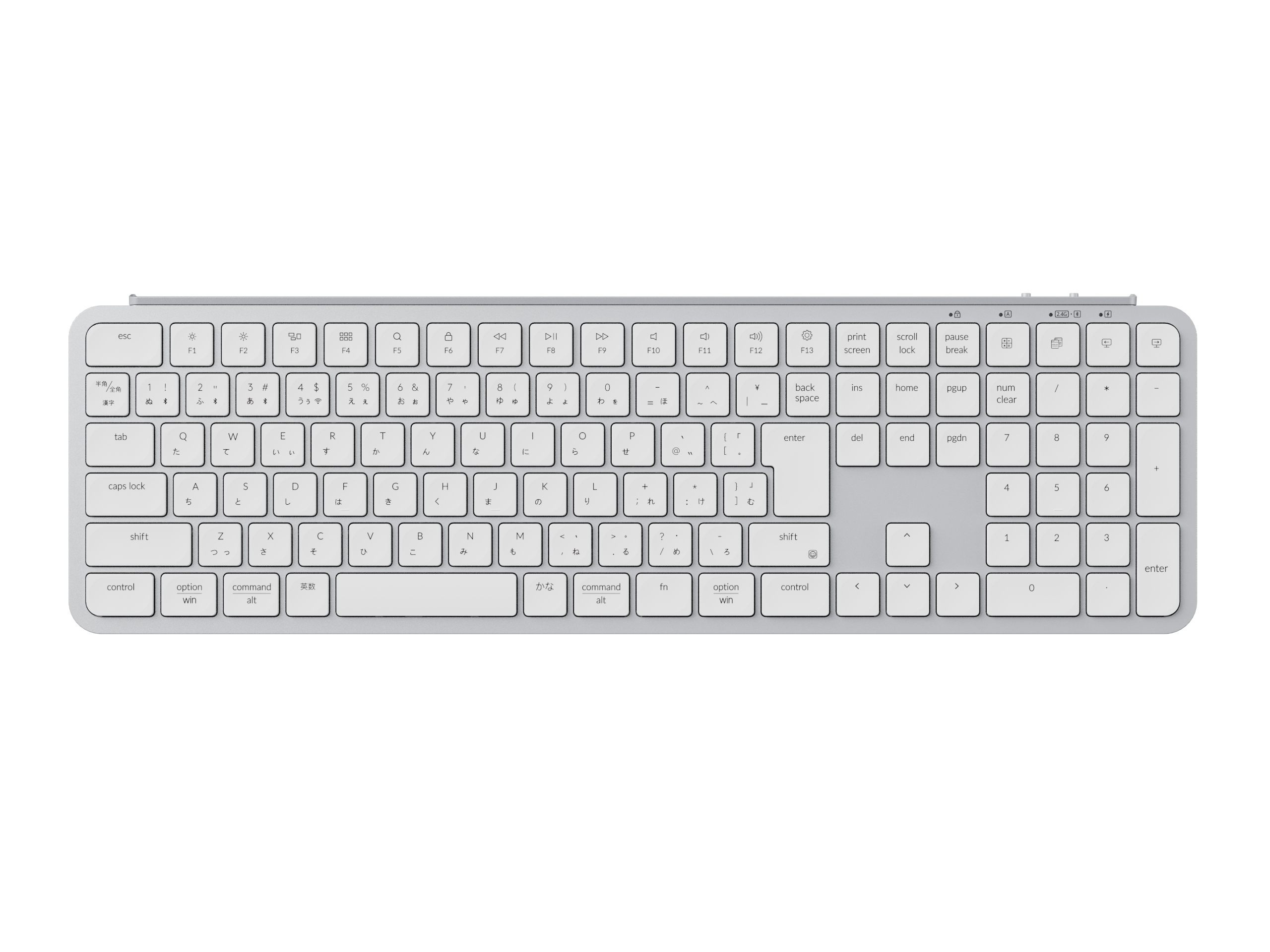 Keychron Keychron B6 Pro ウルトラスリム ワイヤレスキーボード - JIS