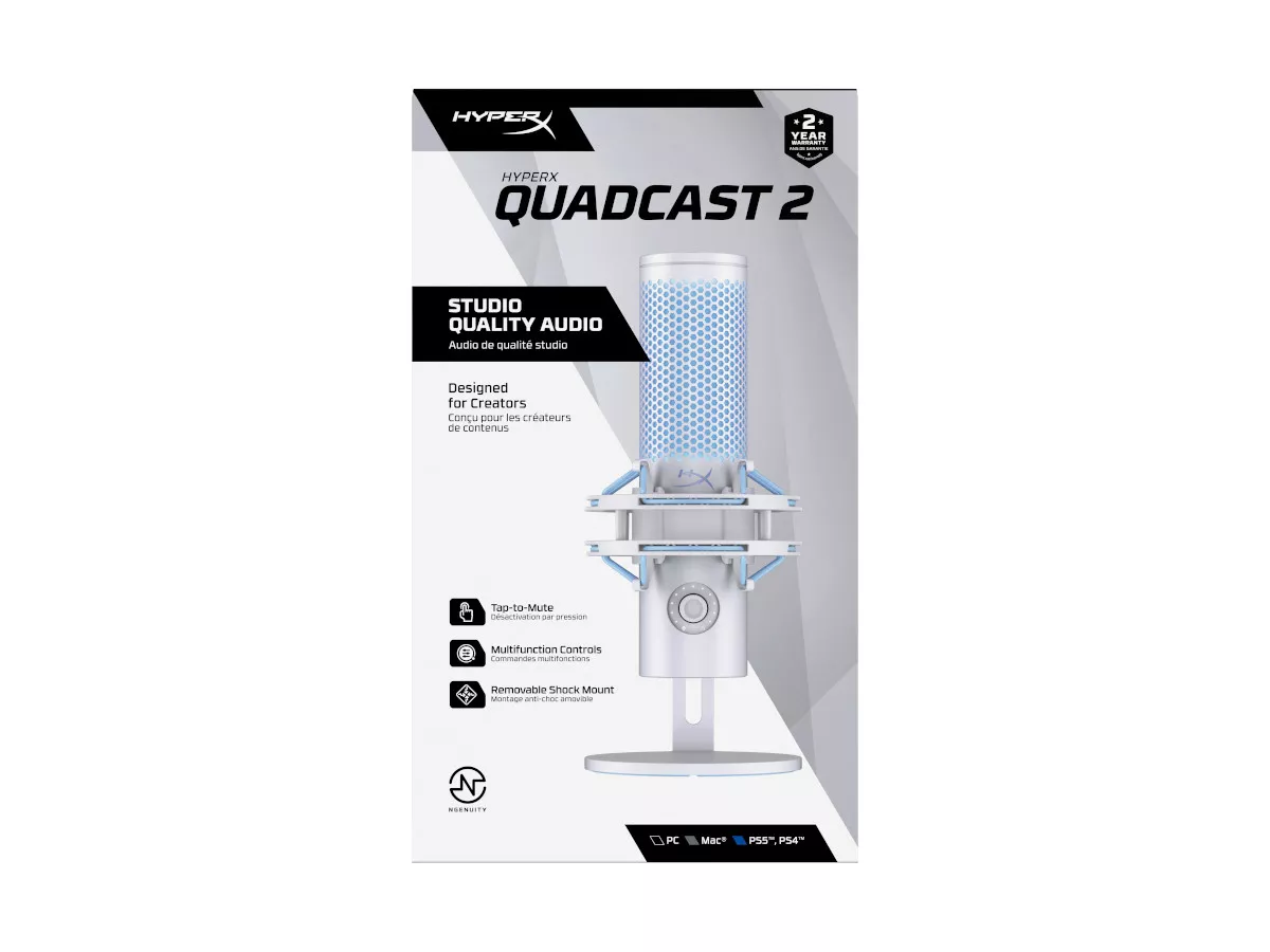HyperX HyperX QuadCast 2(Frost) QuadCast - 製品詳細