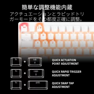 Huntsman V3 Pro Mini JP (White Edition)のサムネイル(6)