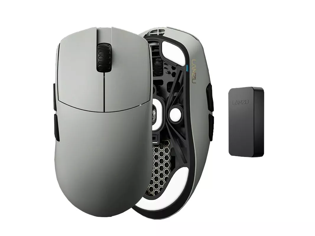 全国送料無料ギフト LAMZU LAMZU MAYA /4K Grey Cloud - Mouse Gaming Wireless 4K マウス・トラックボール