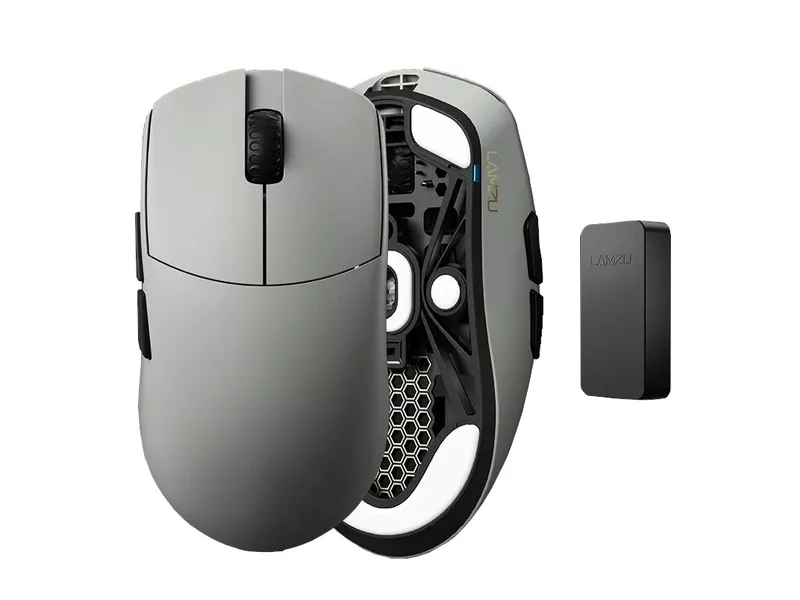 LAMZU LAMZU MAYA 4K Wireless Gaming Mouse - Cloud Grey /4K