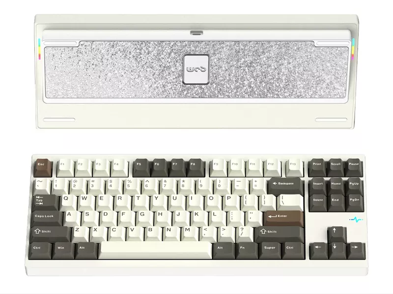 【新品未開封】WOBKEY Crush80 Pro キーボード ムーンホワイト Beta] Crush 80 Beta – WOBKEY