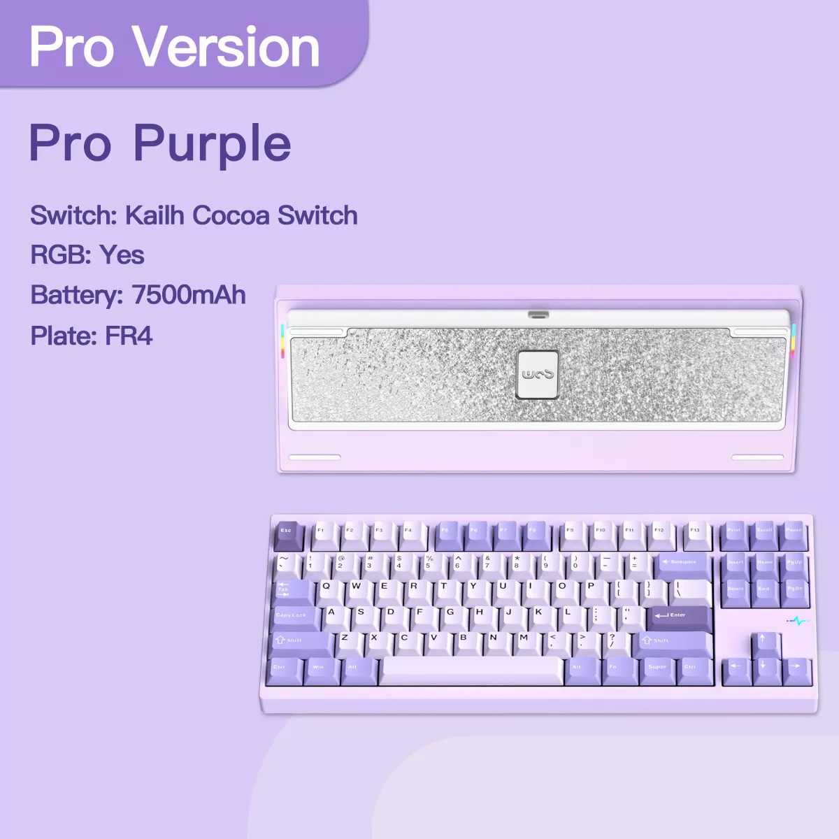 WOBKEY Crush 80 Pro Purple Crush 80 - 製品詳細 | パソコン