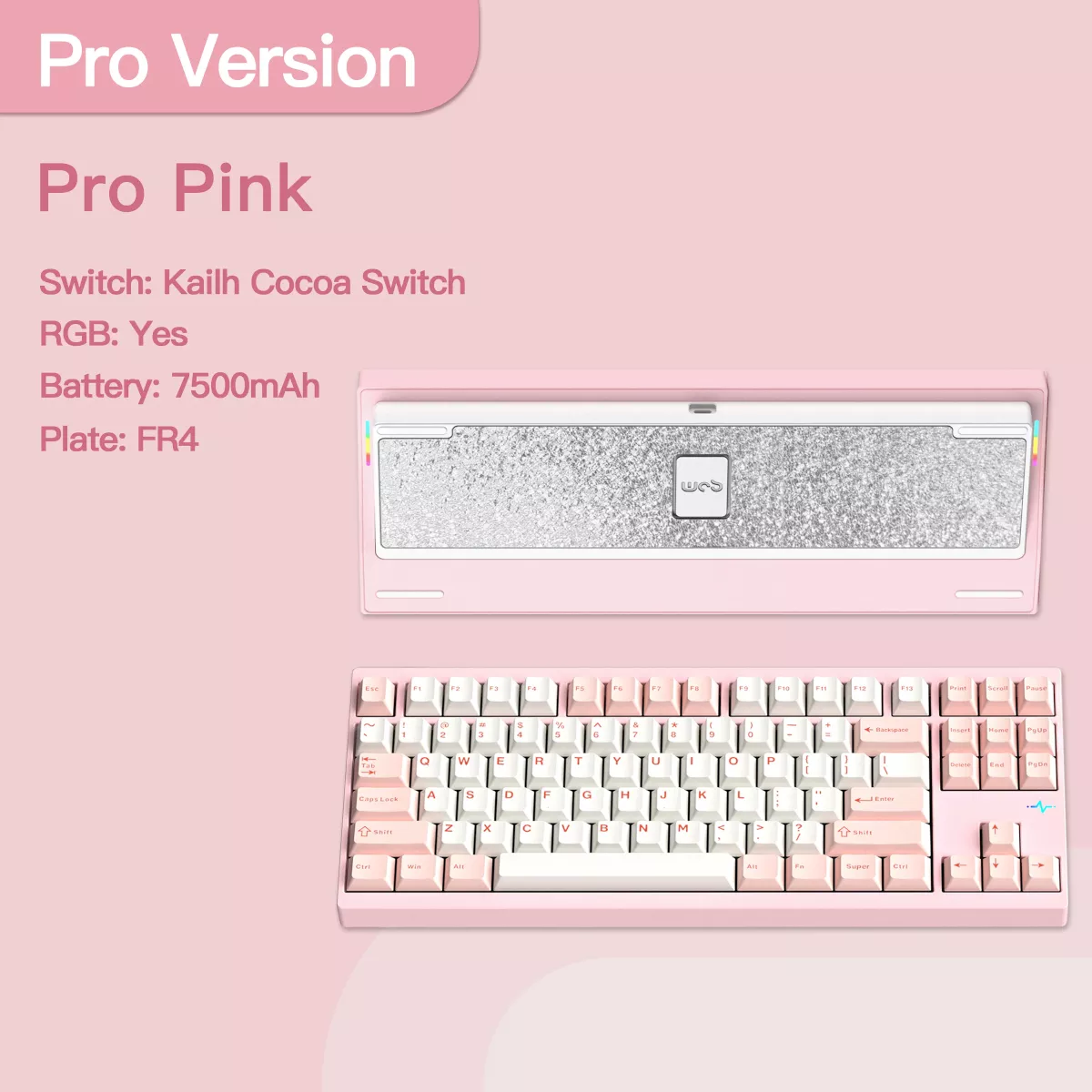 WOBKEY Crush 80 Pro Pink Crush 80 - 製品詳細 | パソコンSHOP
