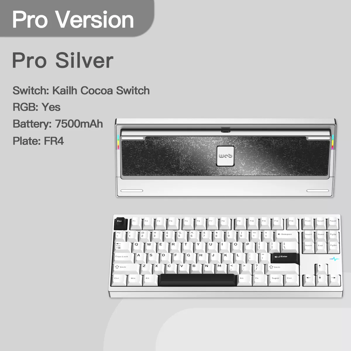 WOBKEY Crush 80 Pro Silver Crush 80 - 製品詳細 | パソコン