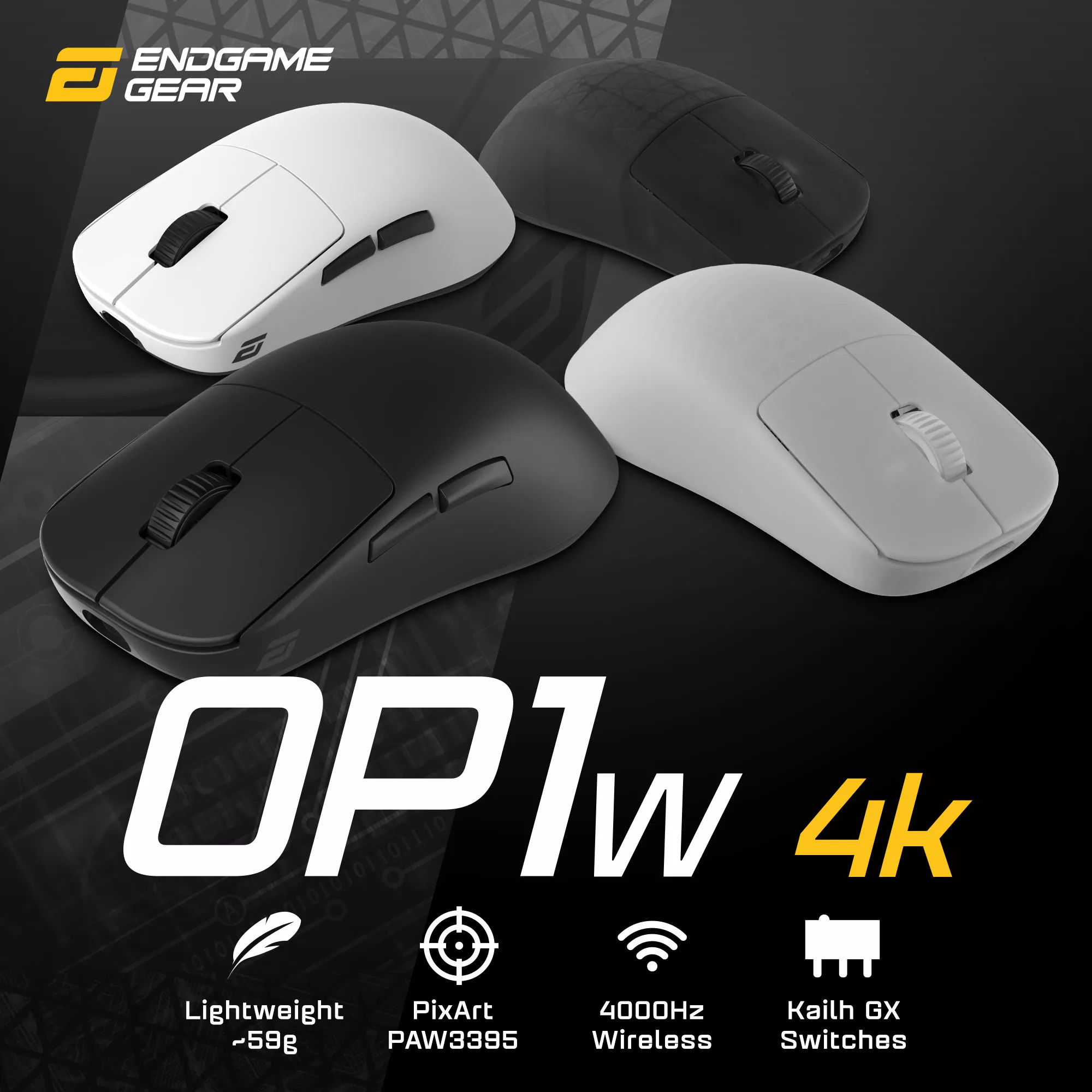 ENDGAME GEAR OP1w 4K ブラック OP1w - 製品詳細 | パソコンSHOP