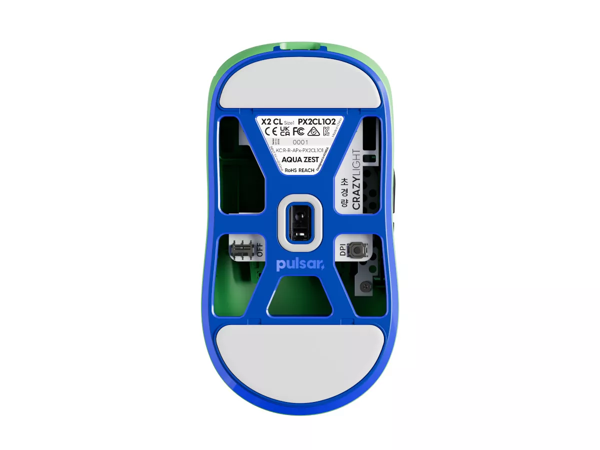 Pulsar Pulsar X2 CrazyLight Aqua Zest X2 CrazyLight - 製品詳細