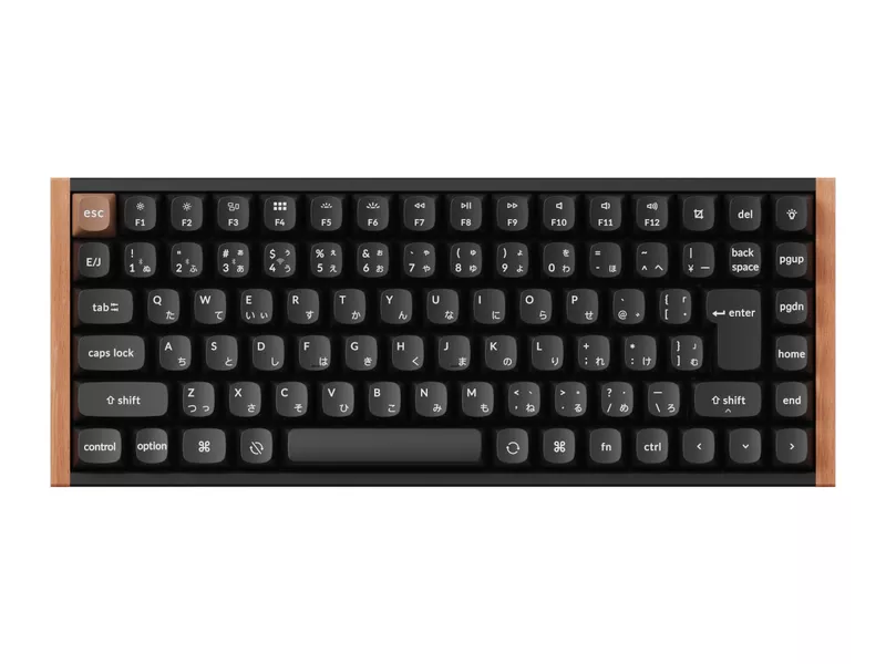 K2 HE スペシャルエディション マグネットスイッチ搭載 QMKワイヤレス・カスタムメカニカルキーボード - RGB - JIS配列(テンキーレス)- ブラック / Gateron Nebula(ホットスワップ)の商品メイン画像