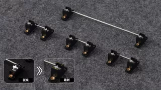 K2 HE スペシャルエディション マグネットスイッチ搭載 QMKワイヤレス・カスタムメカニカルキーボード - RGB - JIS配列(テンキーレス)- ブラック / Gateron Nebula(ホットスワップ)のサムネイル(7)