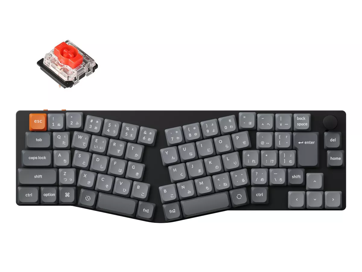 s*h様 【超美品】Keychron K11 Max ワイヤレスキーボード 赤軸 Keychron K11 Max(Aliceレイアウト) QMK ワイヤレス カスタム