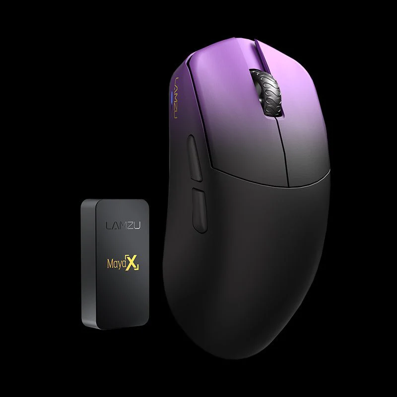 マウス・トラックボール LAMZU MAYA X Purple Shadow Lamzu MAYA X Wireless Gaming Mouse - Purple Shadow - us
