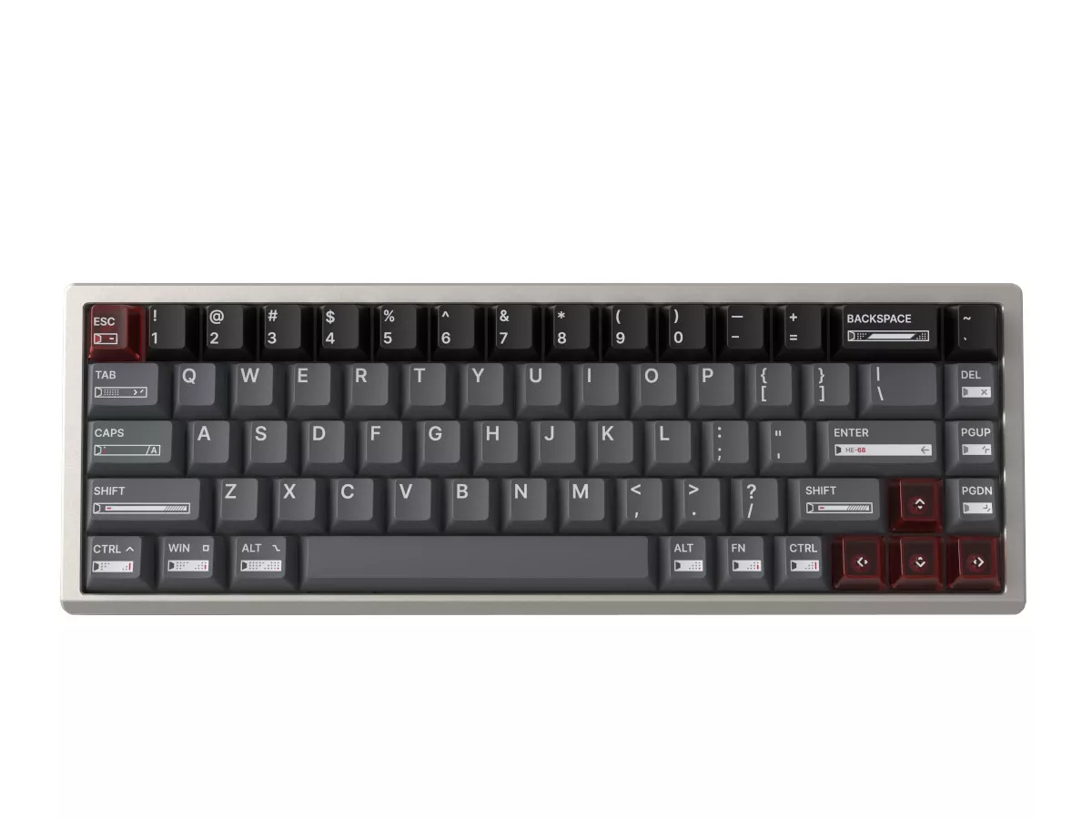 キーボード LUMINKEY Magger68 HE Pro S White 01730370328xthumb.webp