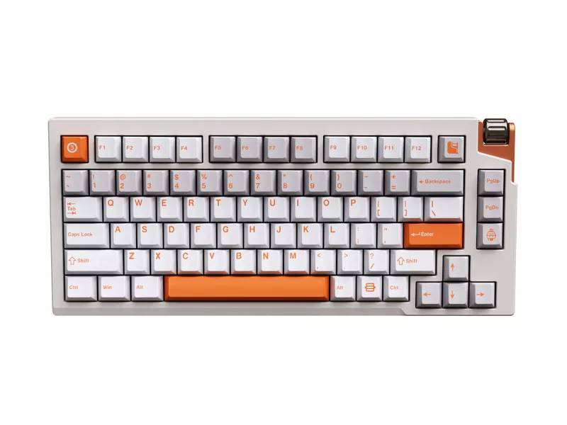 LUMINKEY 75 V2 Wired Warm Orange-Whiteの商品メイン画像