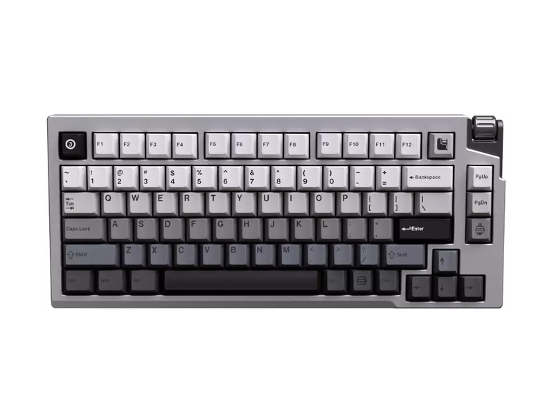 LUMINKEY 75 V2 Wired Aurora Silverの商品メイン画像