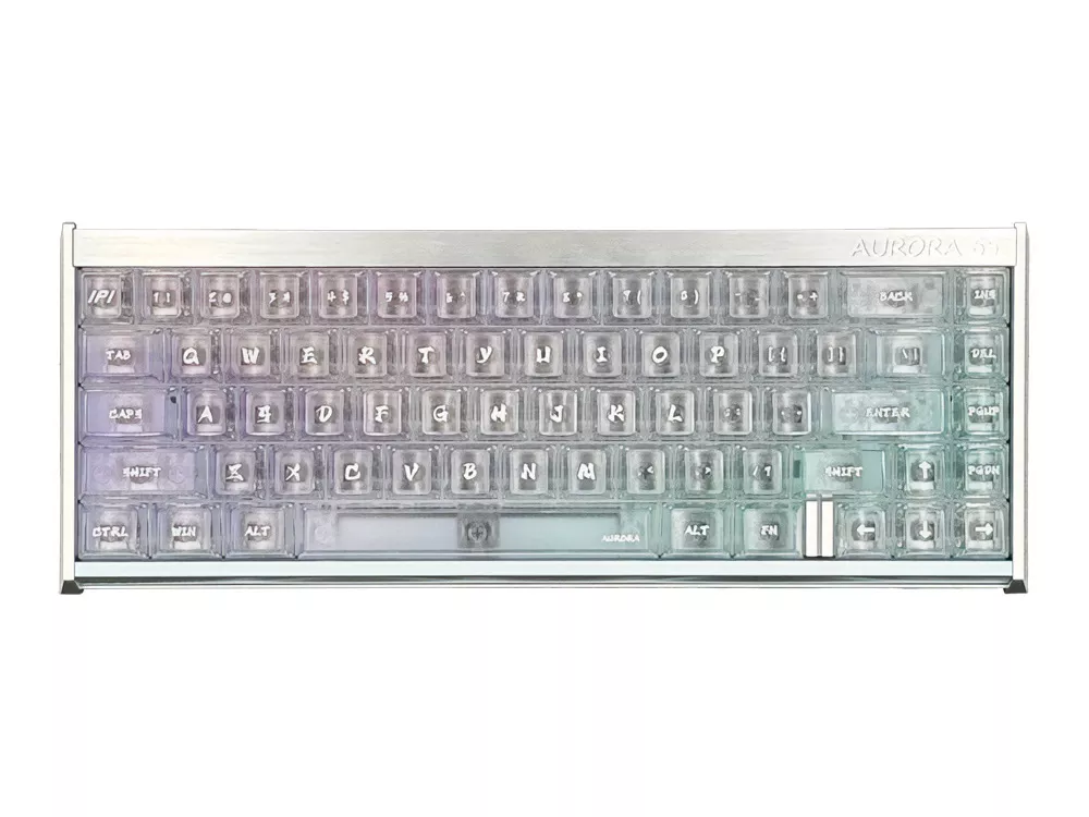 IPI AURORA65 Magnetic Switch Keyboard Silver AURORA65 - 製品詳細