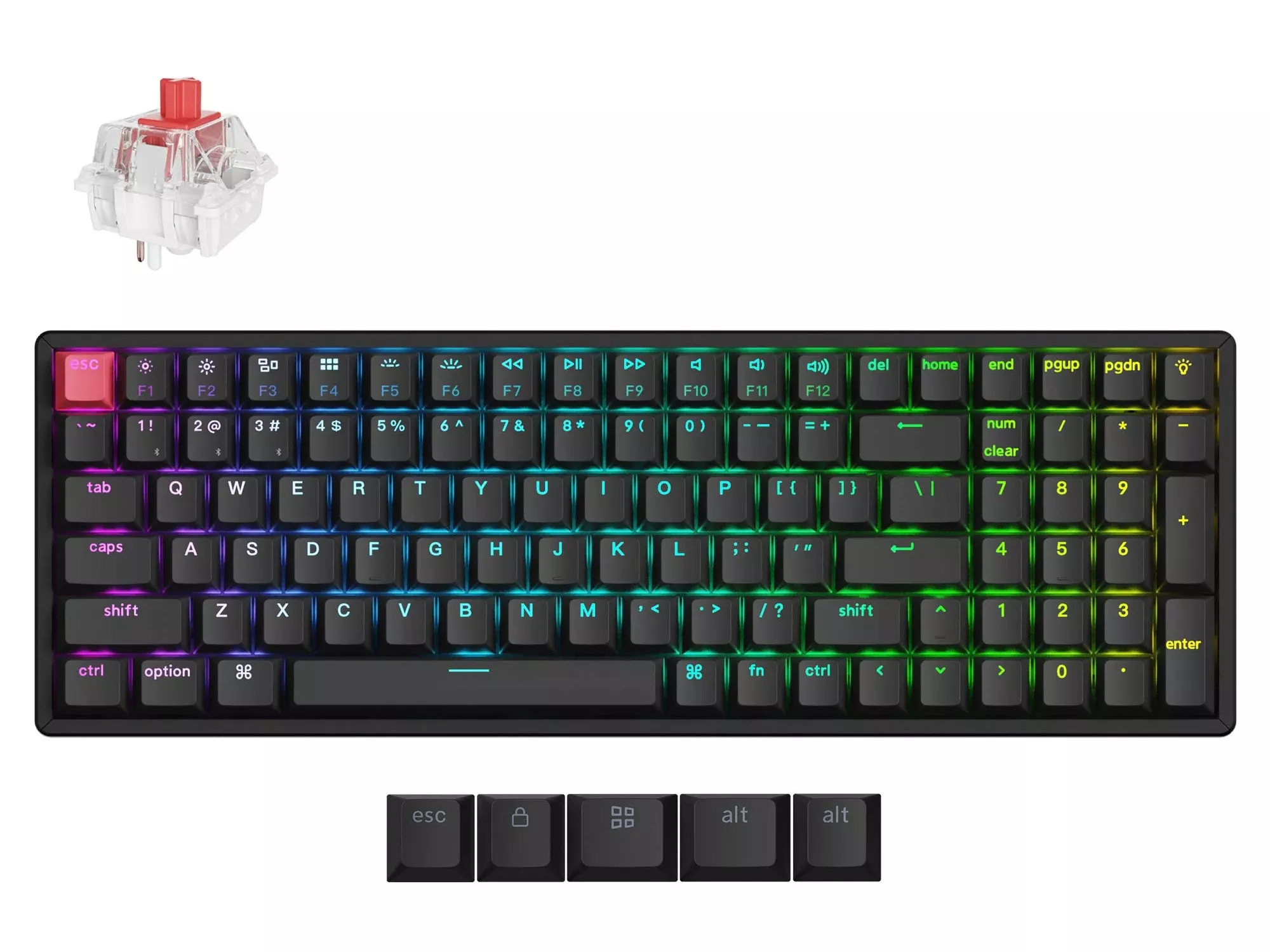 Keychron K4 Version 3 QMK ワイヤレスカスタム・メカニカルキーボード