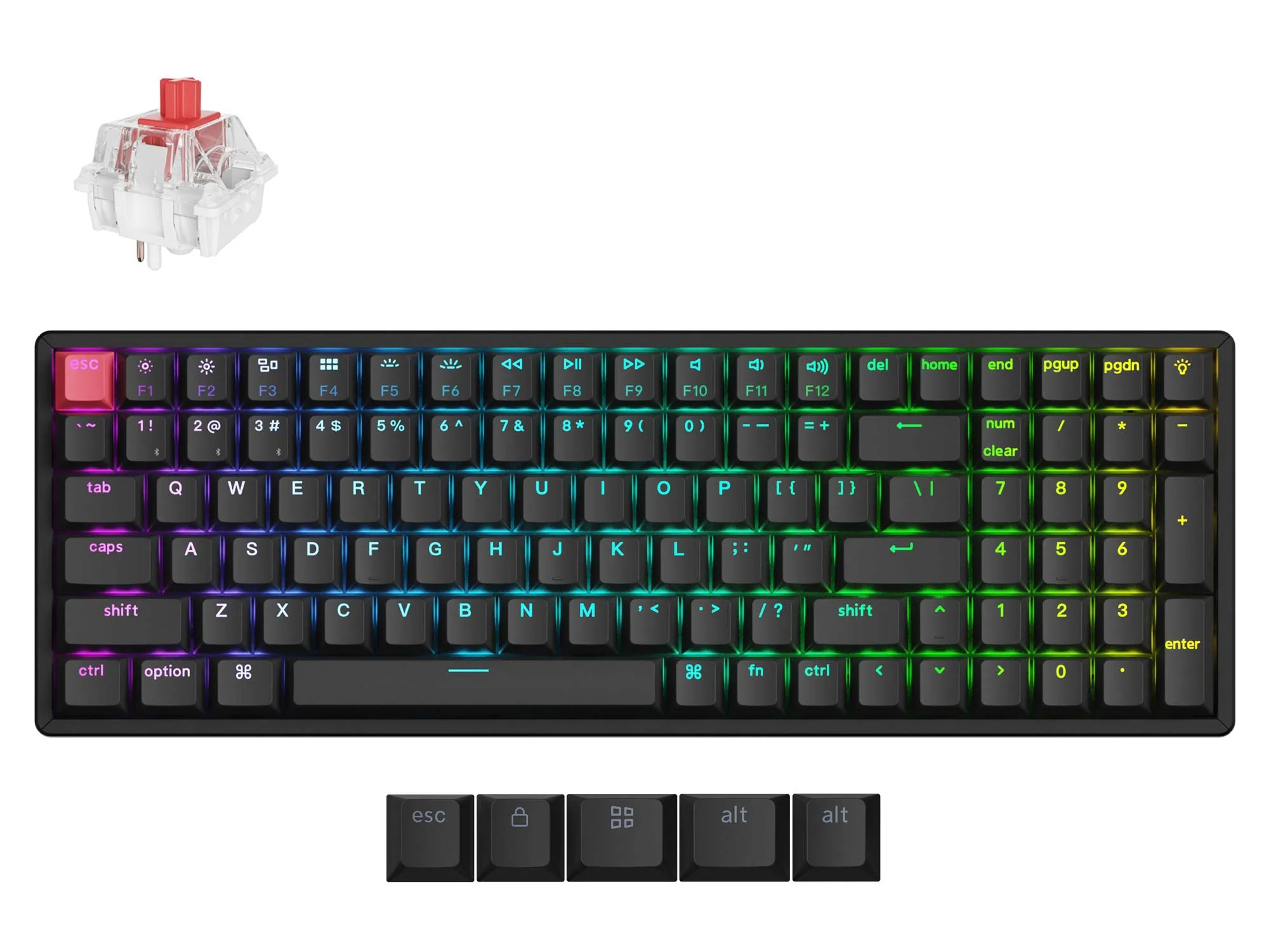Keychron K4 Version 3 QMK ワイヤレスカスタム・メカニカルキーボード