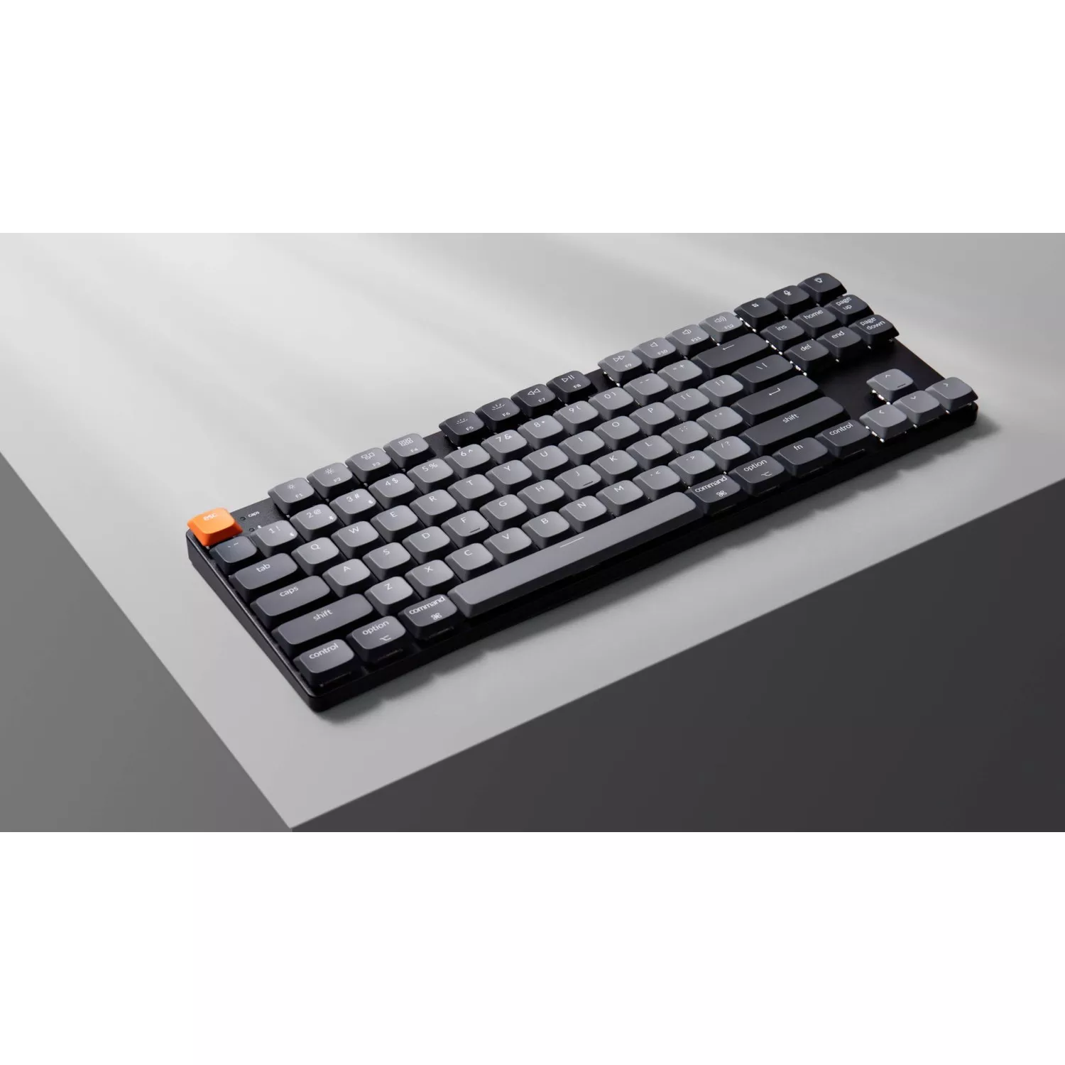 Keychron K1 Version 6 QMK ワイヤレスカスタム・メカニカルキーボード - WHITE LED - US配列 /  Keychron ロープロファイルMX 2.0メカニカルスイッチ赤軸 K1 V6 - 製品詳細 | パソコンSHOPアーク（ark）