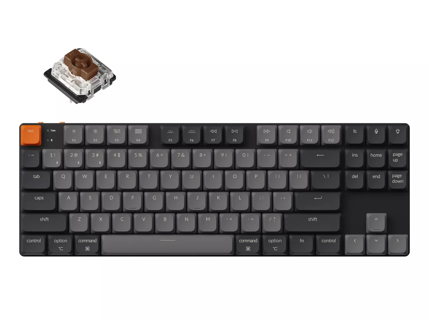 Keychron K1 Version 6 QMK ワイヤレスカスタム・メカニカルキーボード