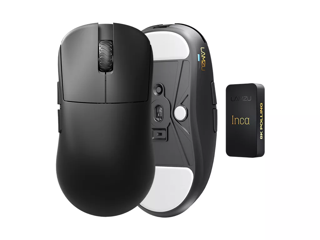 LAMZU、新形状のワイヤレスゲーミングマウス、「INCA」が登場