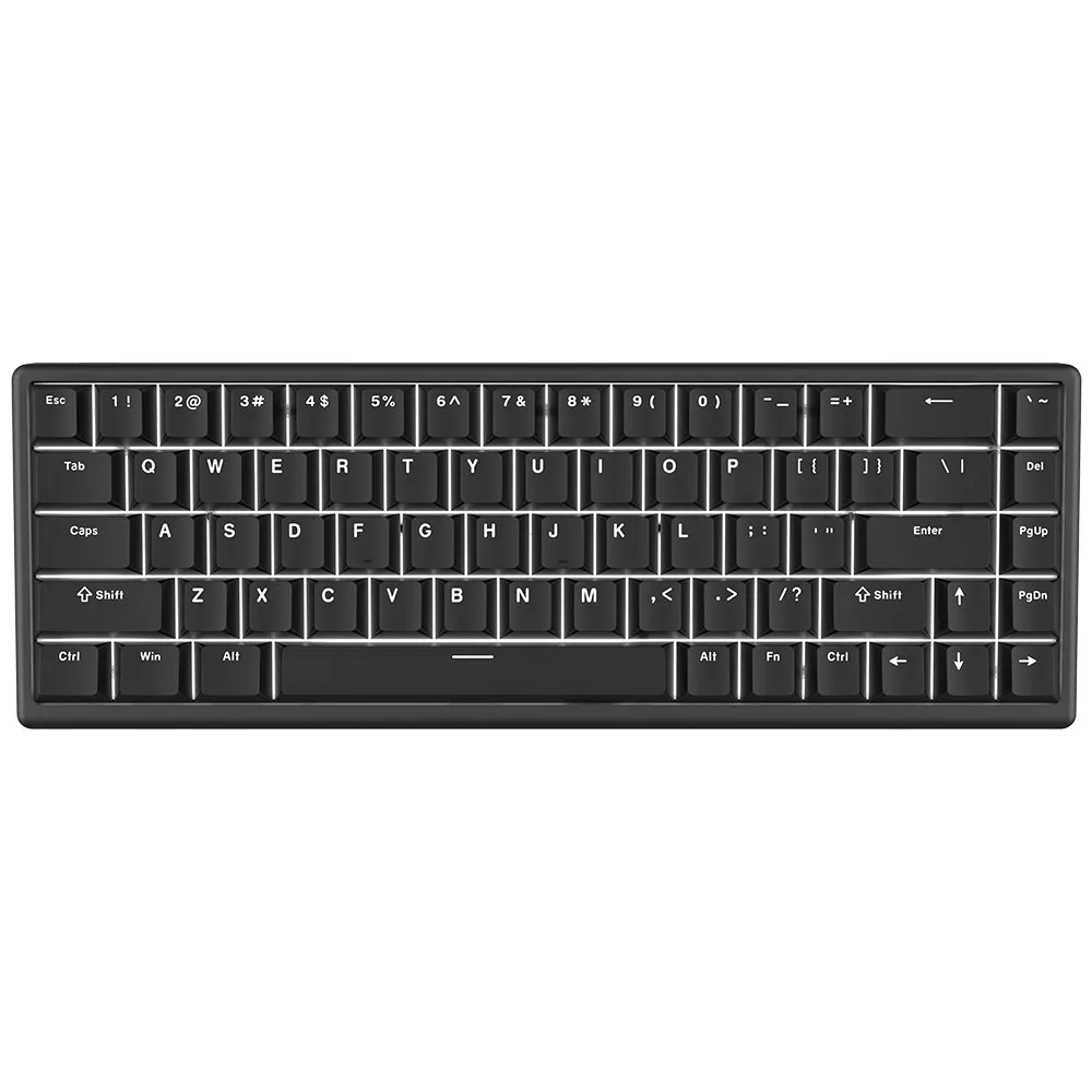 Arbiter Studio Polar 65+ Just Black Fuji+ Gateron Mag Switch HE