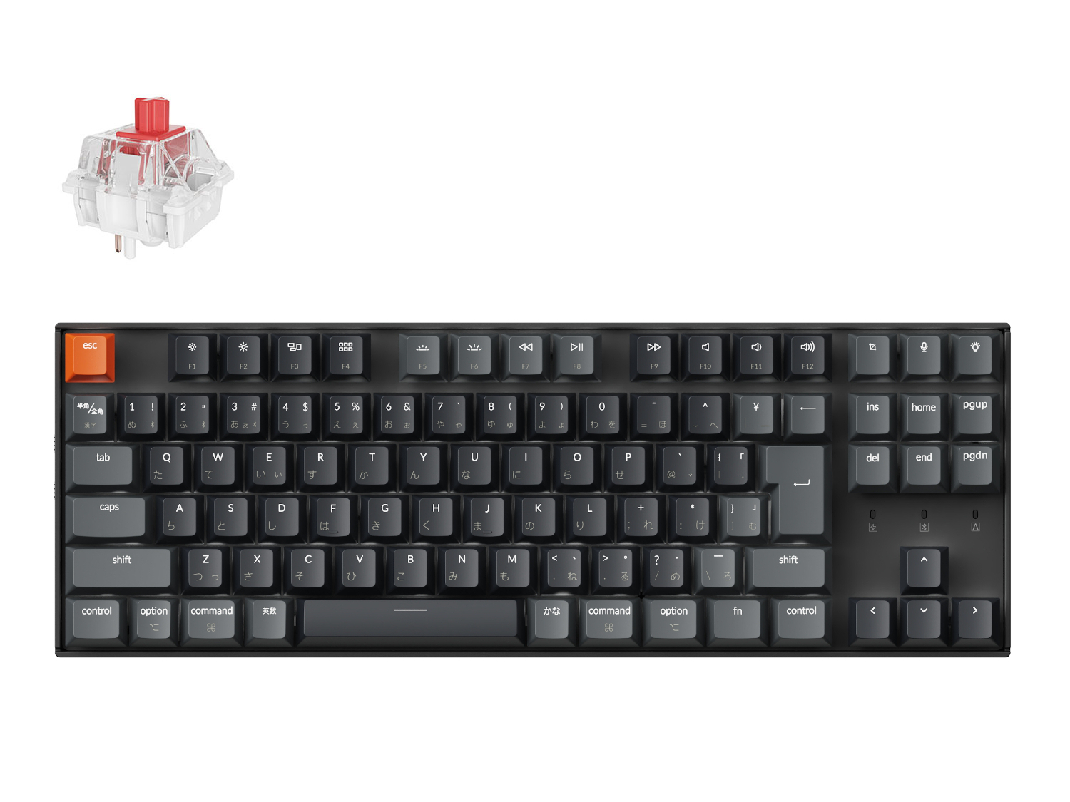 Keychron K8 Version 2 QMK ワイヤレスカスタム・メカニカルキーボード