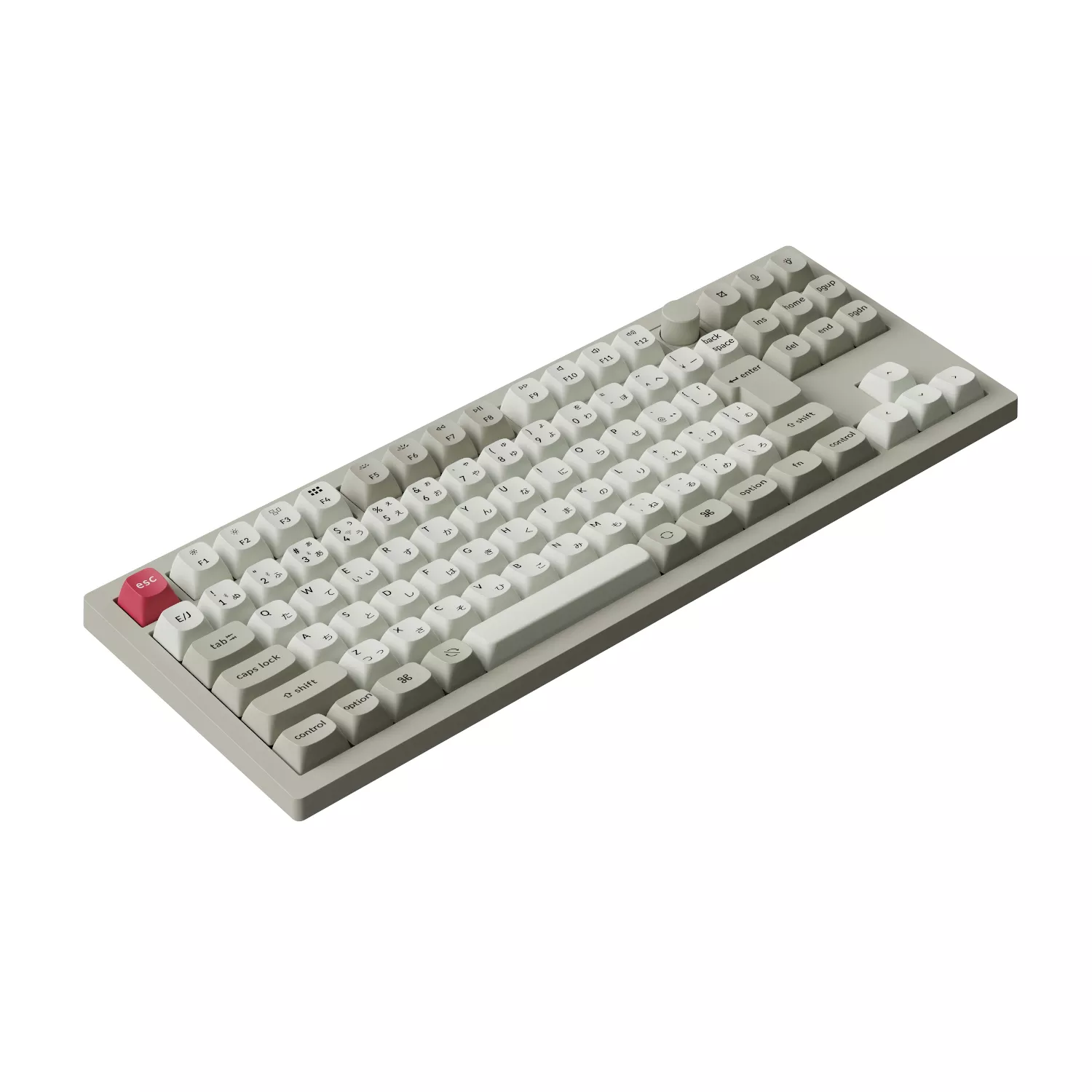 V3 MAX QMK ワイヤレスカスタム・メカニカルキーボード - RGB - JIS配列(テンキーレス)- レトロカラー / Gateron Jupiter スイッチ(ホットスワップ)茶軸のサムネイル(5)