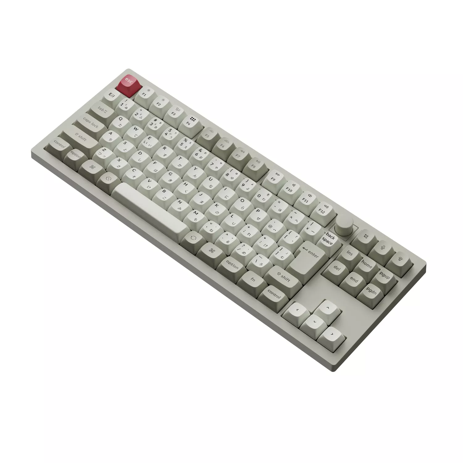 V3 MAX QMK ワイヤレスカスタム・メカニカルキーボード - RGB - JIS配列(テンキーレス)- レトロカラー / Gateron Jupiter スイッチ(ホットスワップ)茶軸のサムネイル(6)