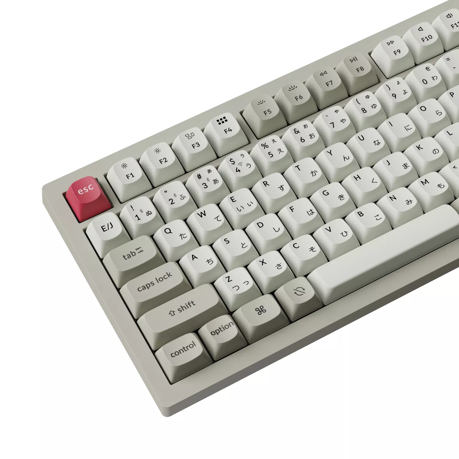 Keychron V3 MAX 日本語 レトロ メカニカルキーボード バナナ軸