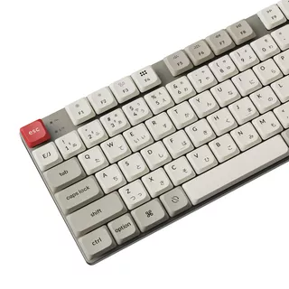K5 Max QMK/VIA ワイヤレス カスタム・メカニカルキーボード - White LED - JIS配列(テンキー付 / フルサイズ)- レトロカラーのサムネイル(3)